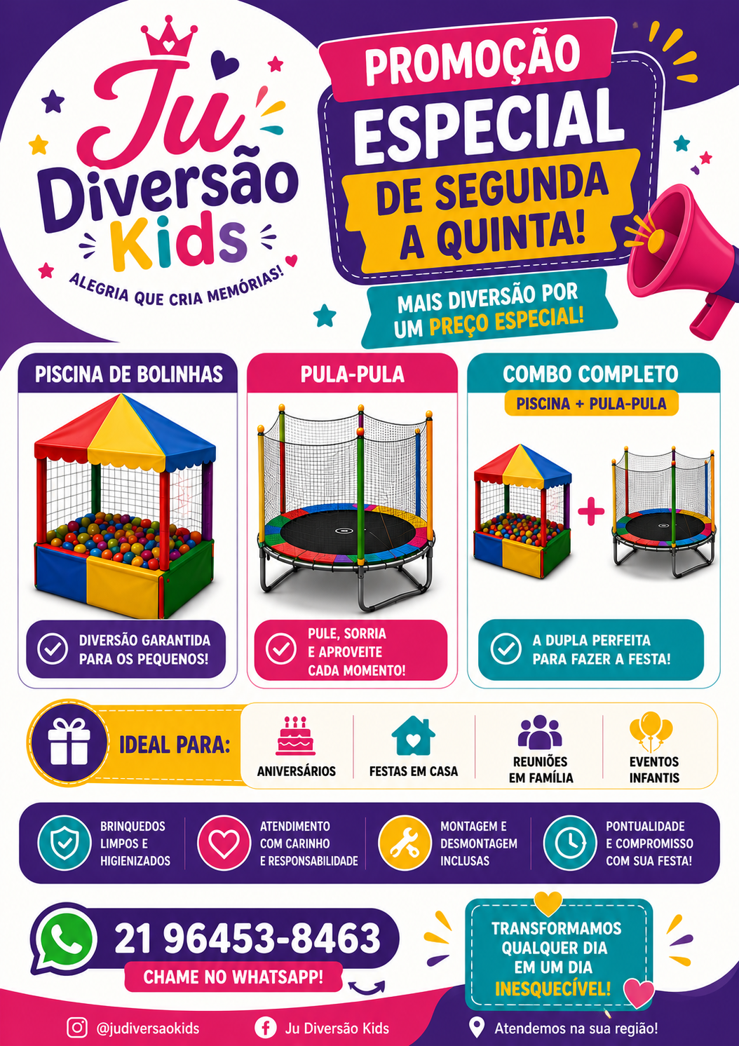 Pula pula para festa