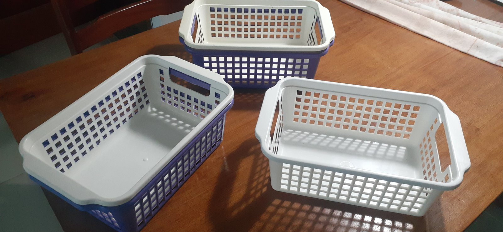 5 Cestinhas organizadoras